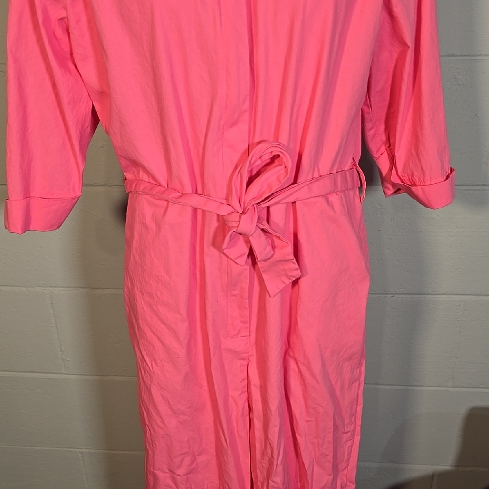 Pink Women's Barbie Jumpsuit - Picture 4 of 11
